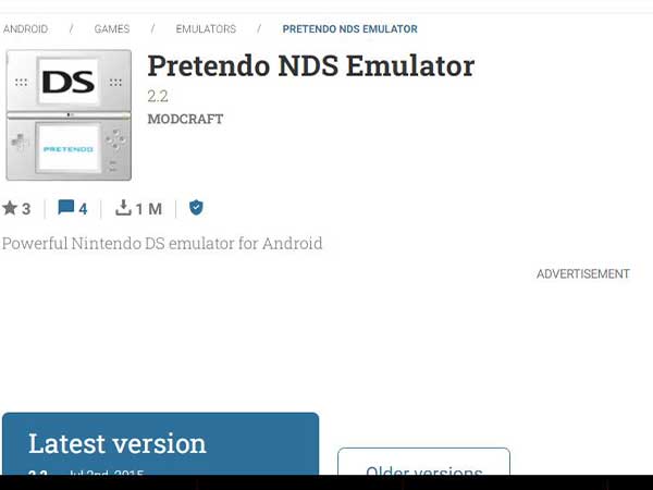 Pretendo NDS Emulator