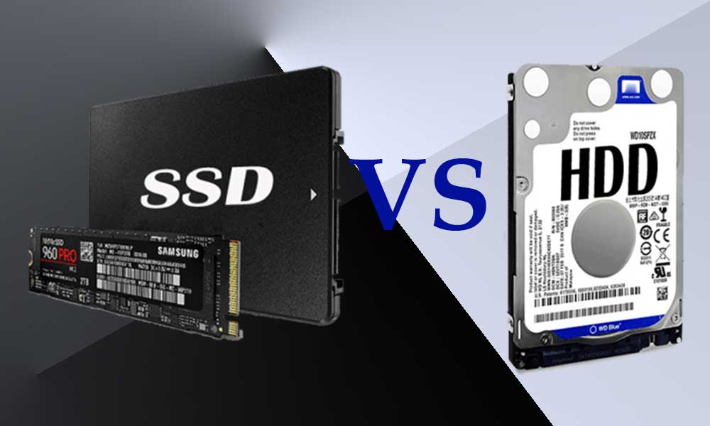 Difference in SSD and HDD