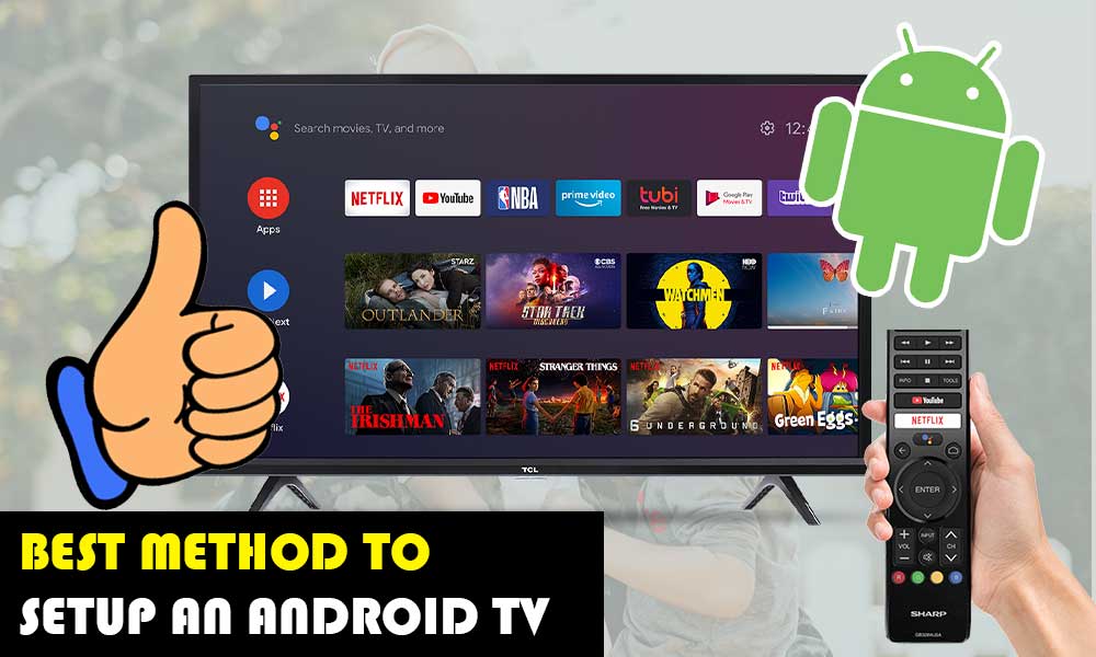 How set my Android TV