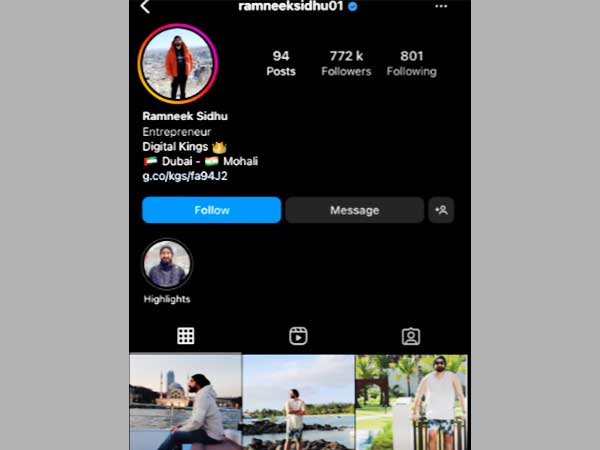 Complete-Instagram-profile-page