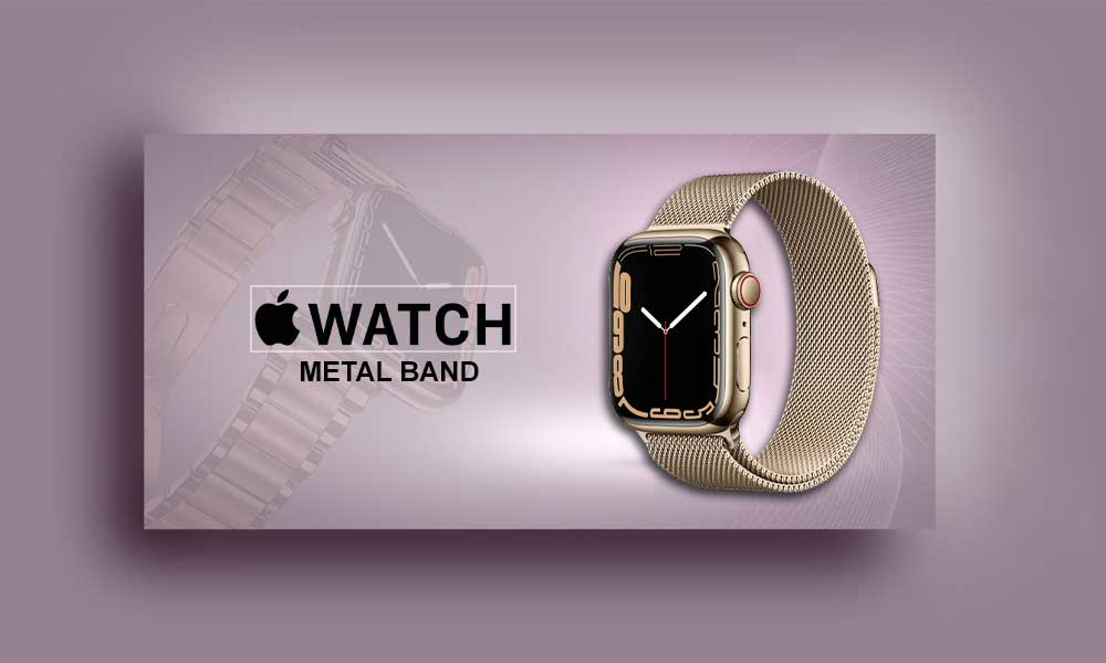 apple watch metal band