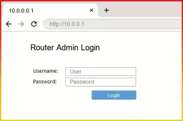 Router login