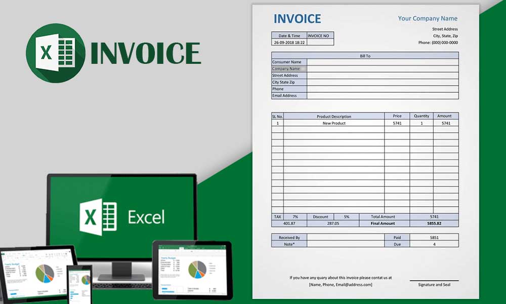 excel-Invoice