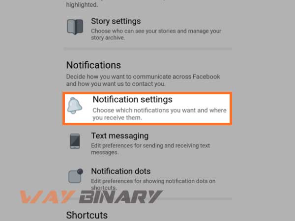 Notification Settings