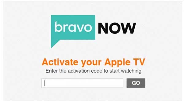 How to activate Bravo TV on Apple?