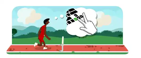 Hurdles Google Doodle Game