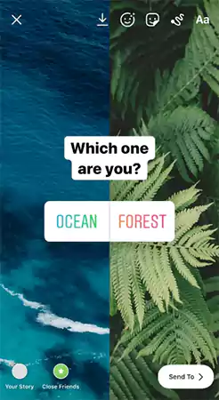 Instagram Poll