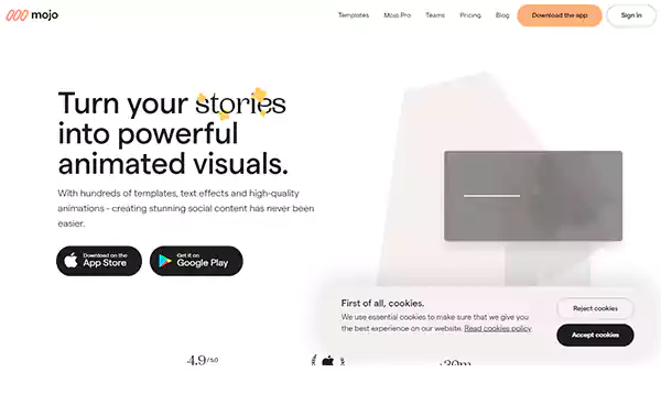 Mojo Homepage