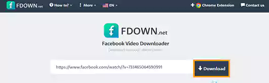 download Facebook video