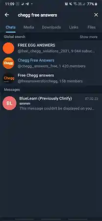 search for Chegg free answers