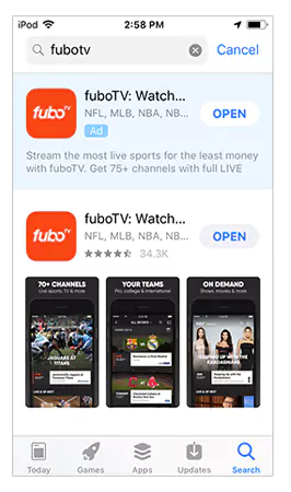 FuboTV content