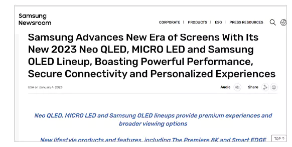 Samsung Newsroom Latest Update