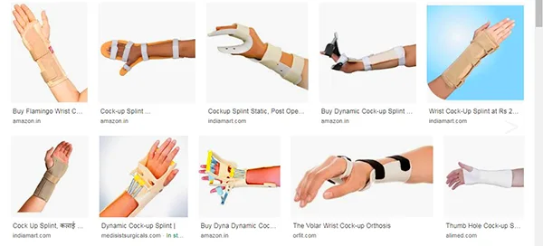 ypes of wrist braces