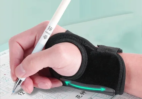 wrist braces for writing