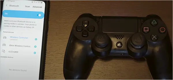 Connecting New PS4 Controller to a Mobile Phone