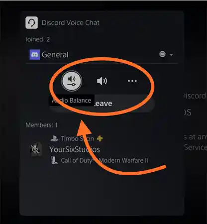 Options to use Discord Voice Chat on PS5