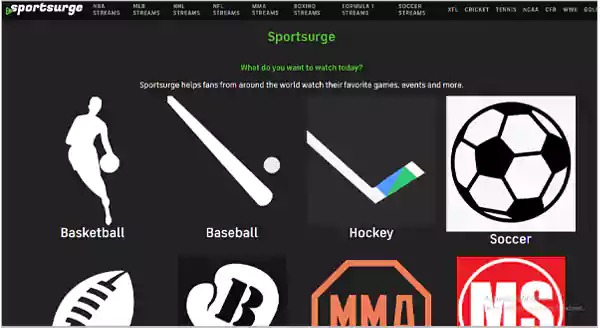 Sprotsurge homepage1
