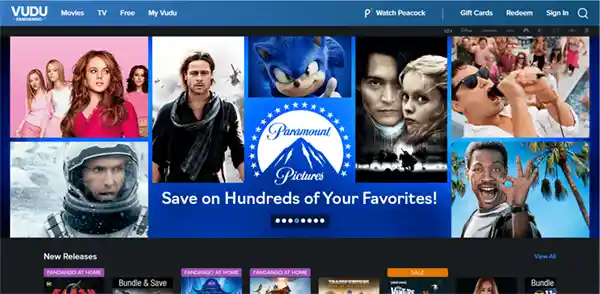 Vudu User Interface1