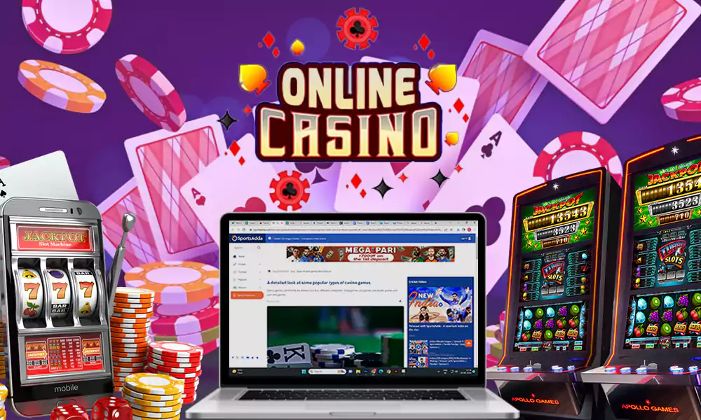 categories of games in online casinos