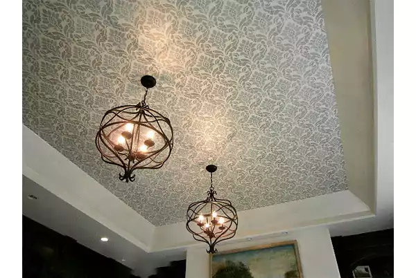 stenciled ceilings