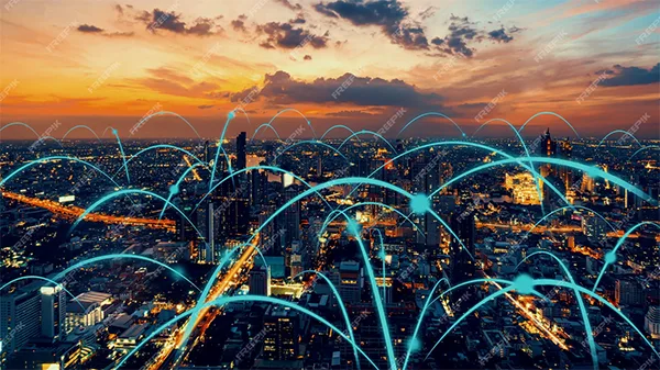 Blockchain helps in managing users over a large network.