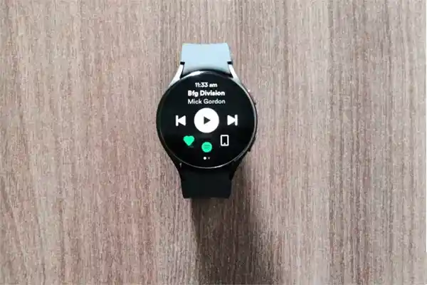 Spotify on Wear OS Watch