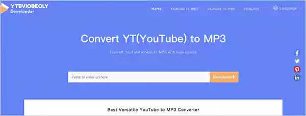 best youtube to mp3 converter