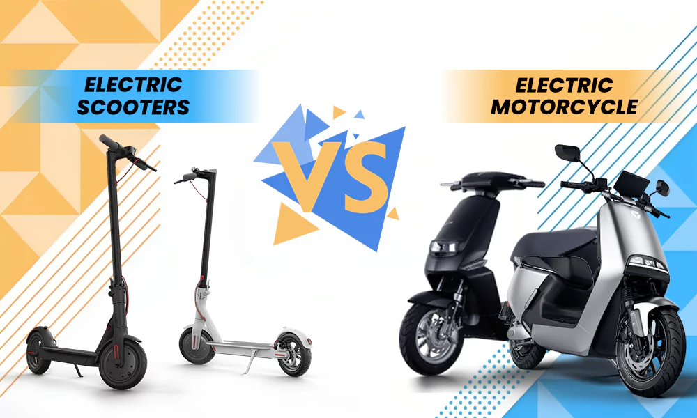 electric scooter vs electric motorcycle