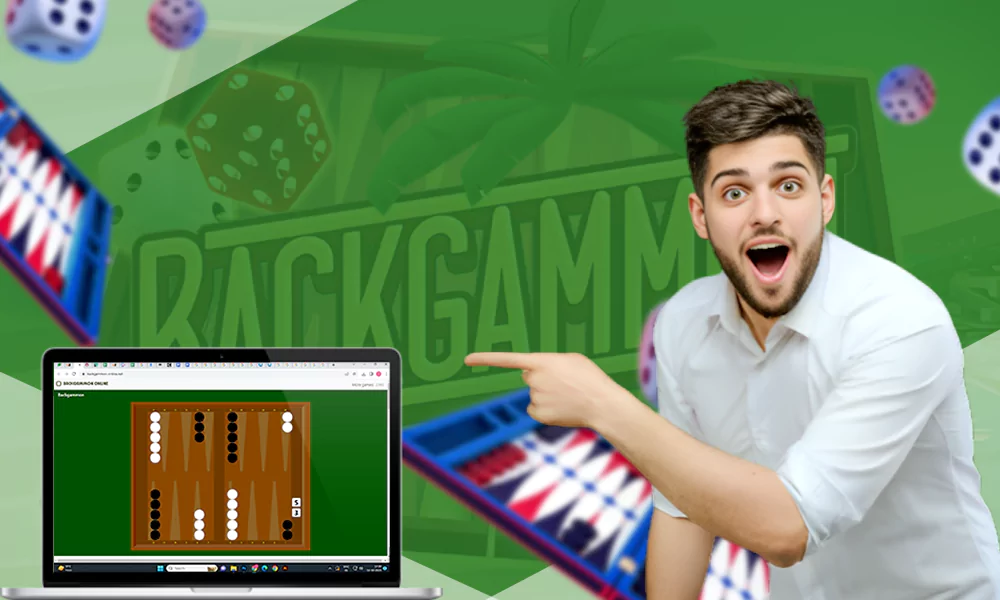 how to play backgammon online