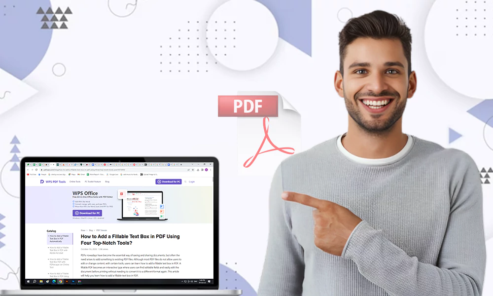 wps pdf editor tool for creating and editing fillable pdfs