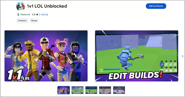 1v1 LOL Chrome Extension