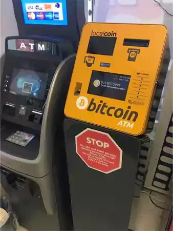 Visit a nearby Bitcoin ATM and verify yourself