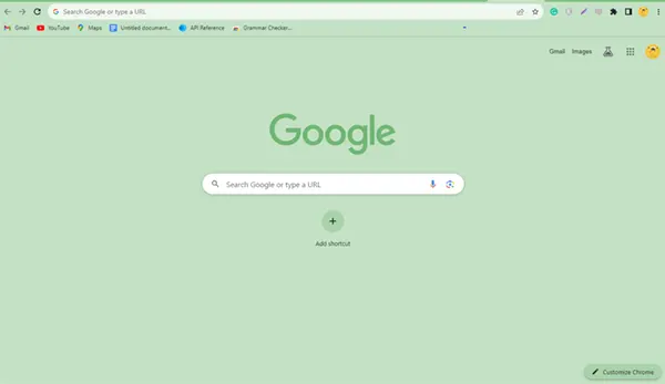 Chrome browser