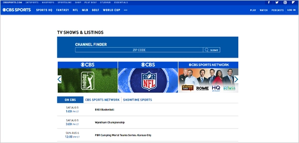 CBS Sports Homepage