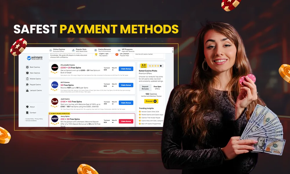 safest payment methods