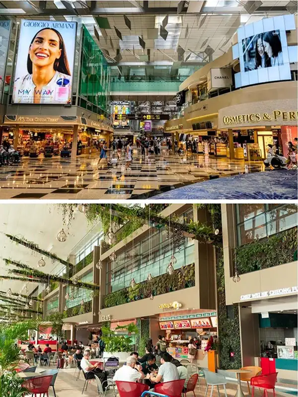 Dining and Shopping at Changi Airport