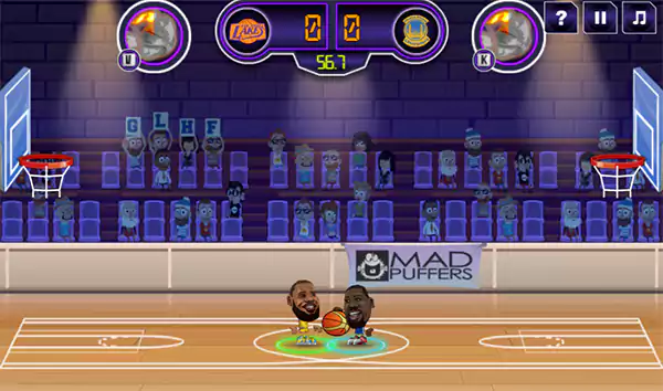 Basketball Stars Interface