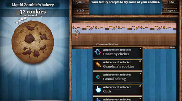 Cookie Clicker Interface
