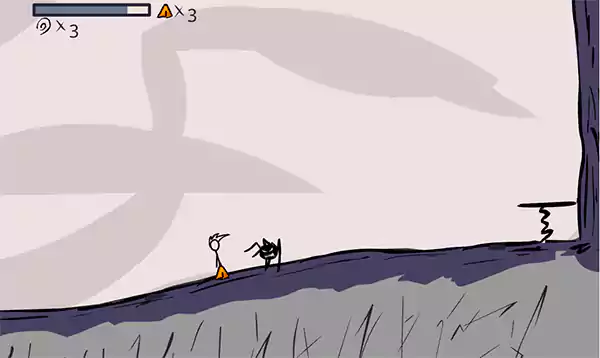 Fancy Pants Adventure Interface