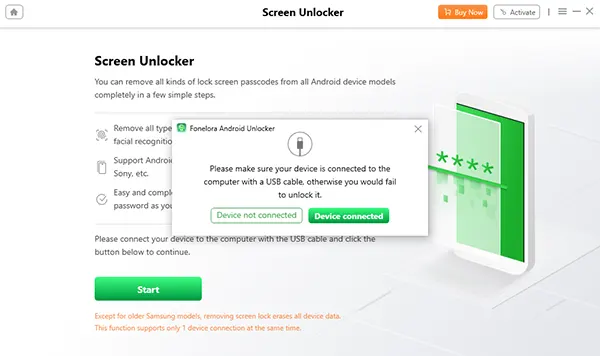 Connect your Android phone