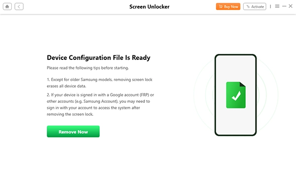 Follow the on-screen instructions