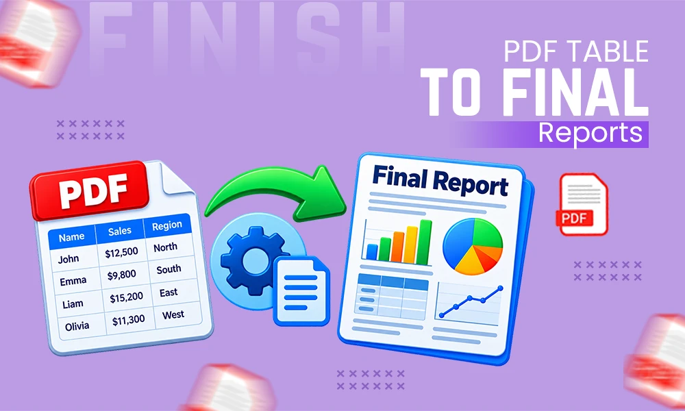 From PDF Tables to a Finished Report: Extract, Validate and Publish with iBoomto